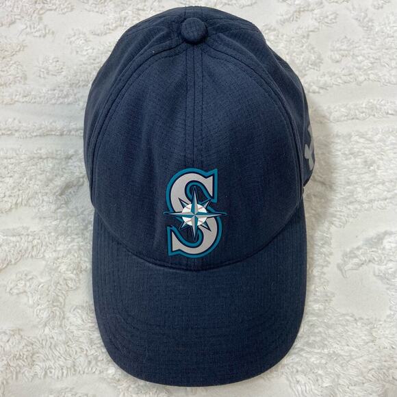 UNDER ARMOUR Seattle Mariners Baseball Cap Hat Men's Sz OS Streetwear Fan Gear - Picture 1 of 7